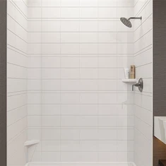 Sztuczne panele ścienne w wannie kamiennej